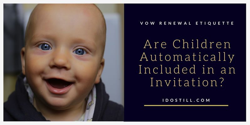 Are Children Automatically Included in an Invitation?