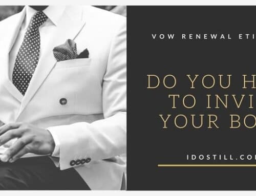 Do You Have to Invite Your Boss to Your Vow Renewal?