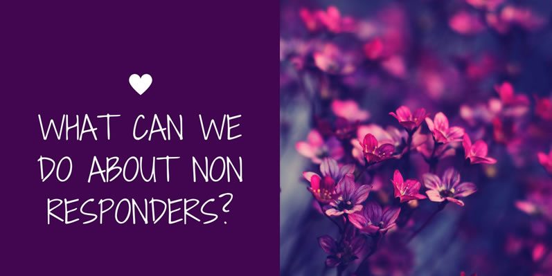 What can we do about non responders?