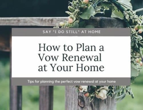 How Do You Plan A Vow Renewal At Your Home?