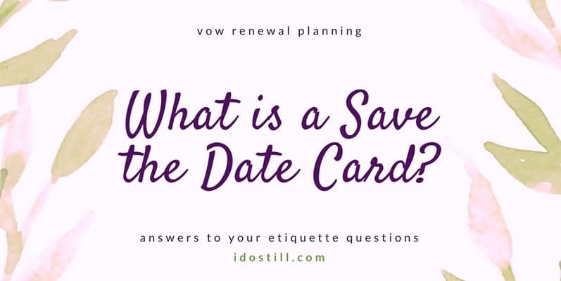 What Is a Save the Date Card? Your Essential Guide