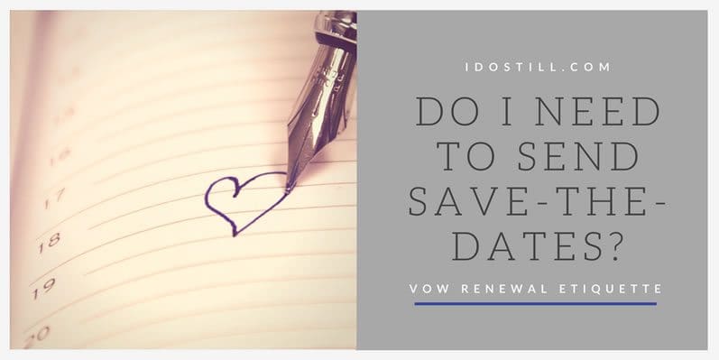 save-the-date Do I need to send save-the-dates?