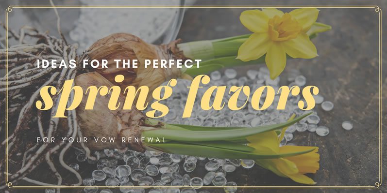 What are some spring favor ideas?