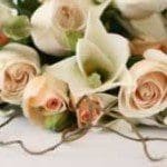 vow renewal flowers blush bouquet 7 - Peach Vow Renewal Inspiration