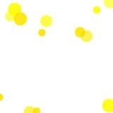 Free Yellow Dots Invitation Background