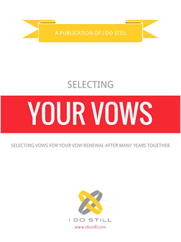 Selecting Your Vows - After Many Years Together eBook