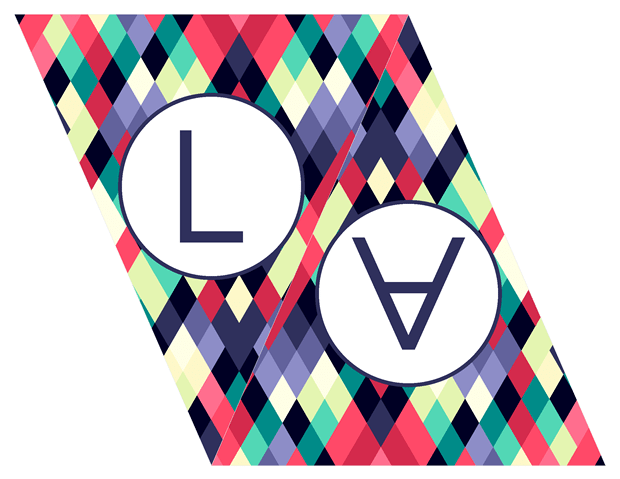 Pennants - Abstract Colorful Geometeric