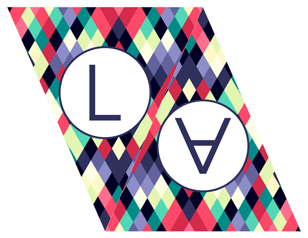 Pennants - Abstract Colorful Geometeric