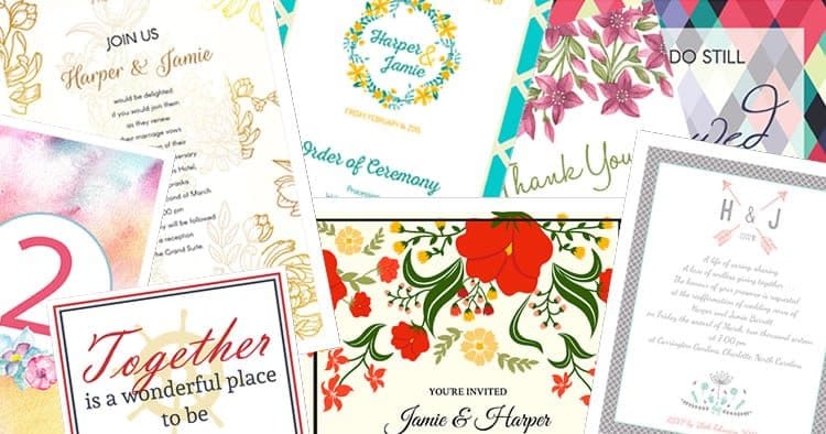 invitations and stationery for your vow renewal