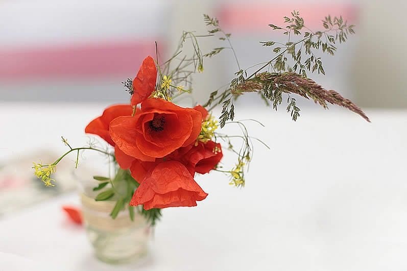 Poppy Perfection: Adding Color and Meaning to Your Vow Renewal