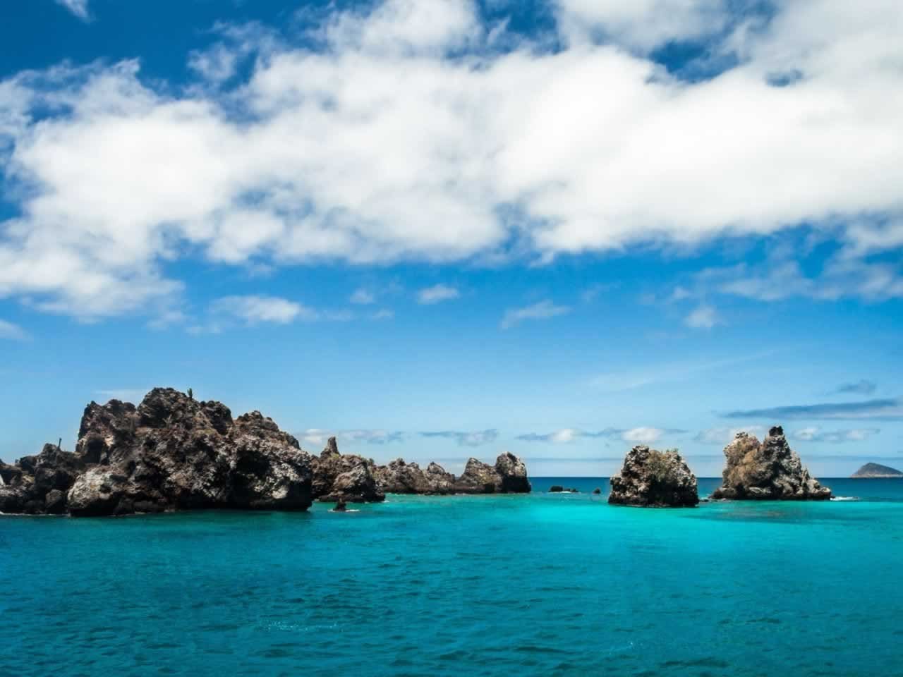 Devils Crown in the Galapagos Islands