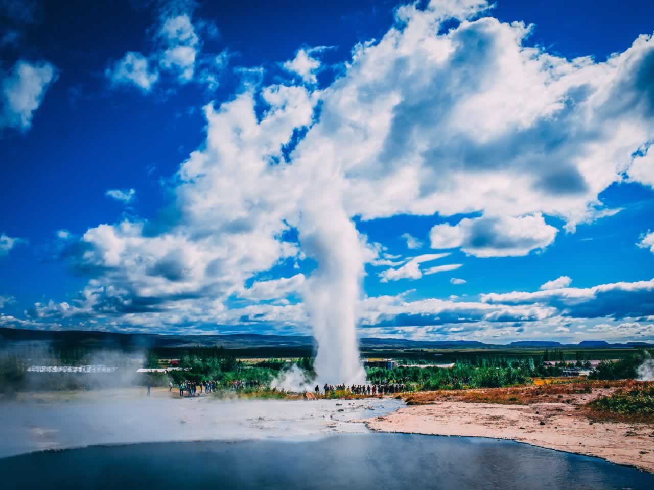 Iceland Geyser