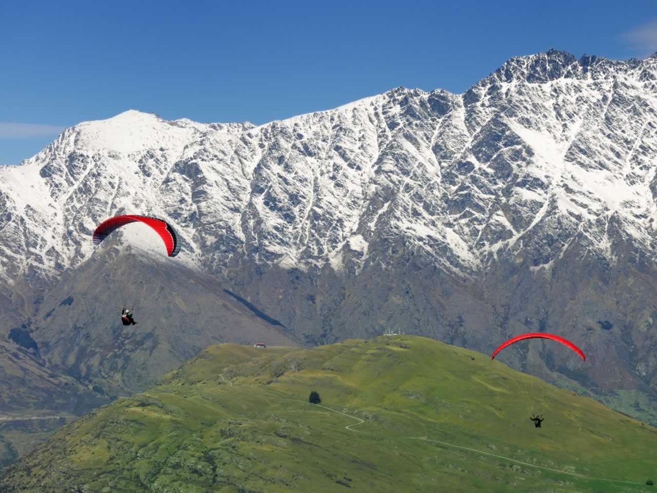Queenstown New Zealand Paragliding