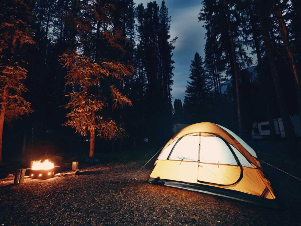 Canadian Rockies Camping