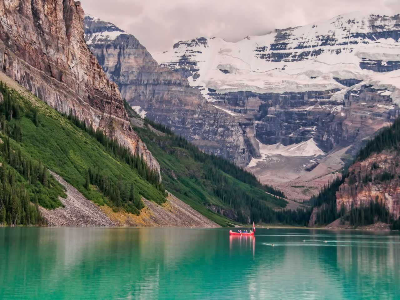 Canadian Rockies Canoeing