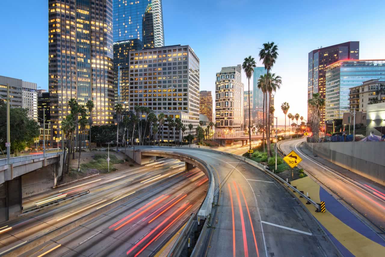 Los Angeles City Lights