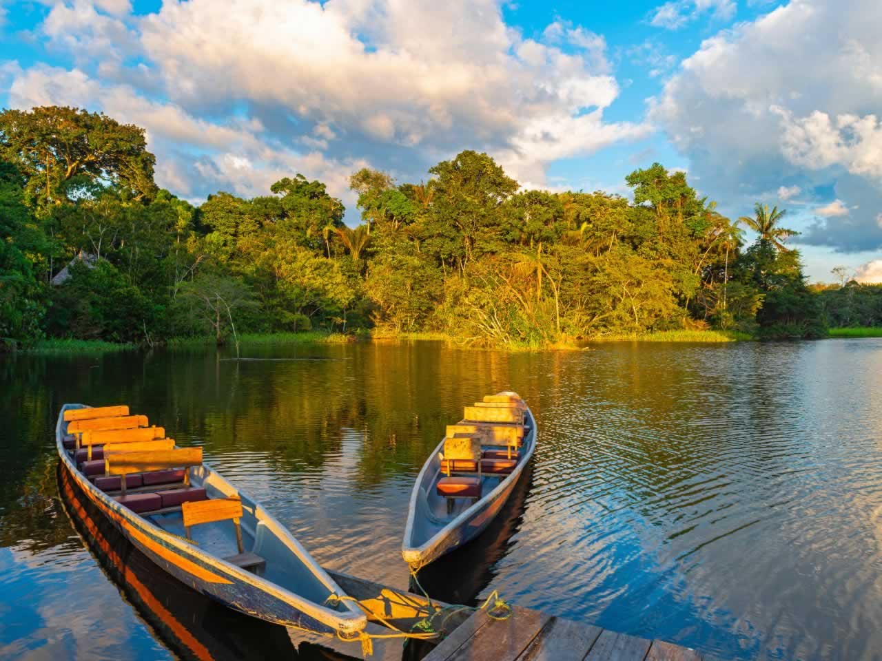 Amazon Rainforest Boating