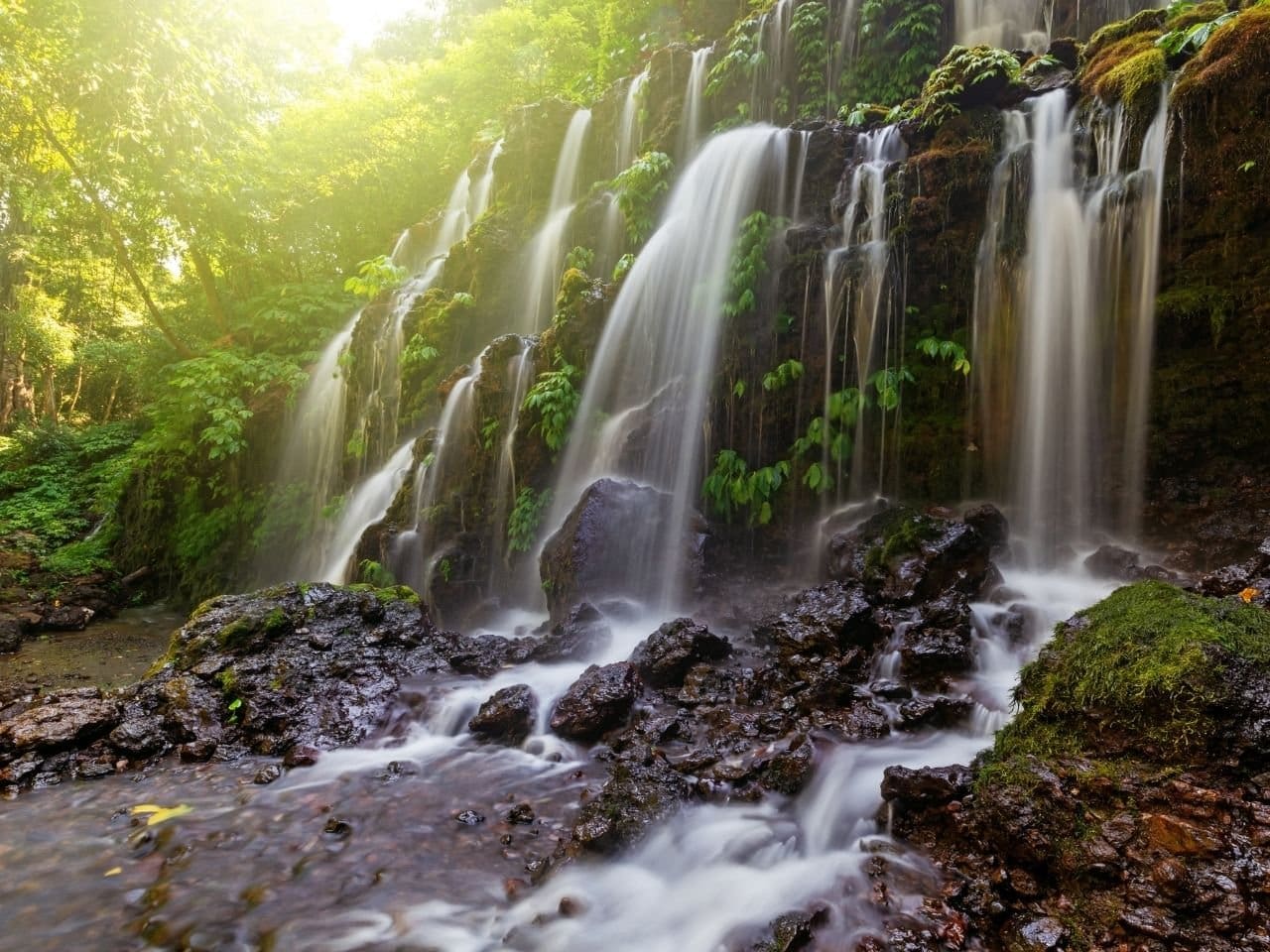 Bali Romantic Waterfall