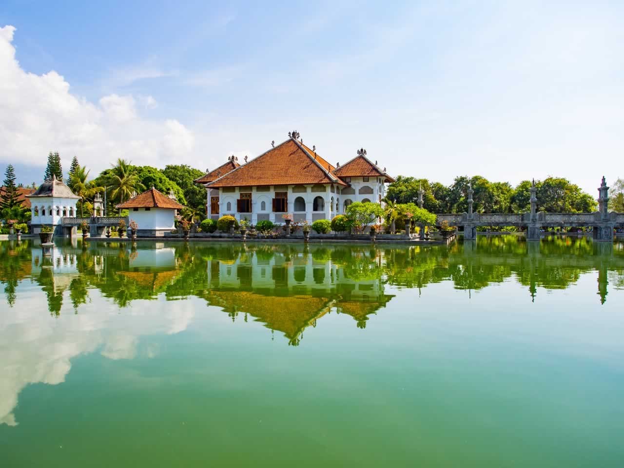 Karangasem Water Temple Palace in Bali