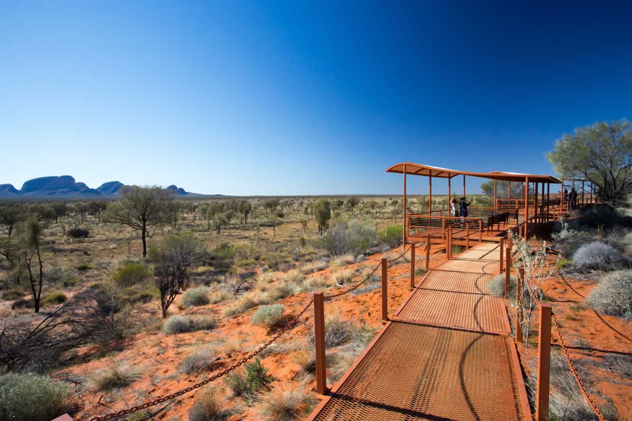 Kata Tjuta Dunes in the Northern Territory in Australia