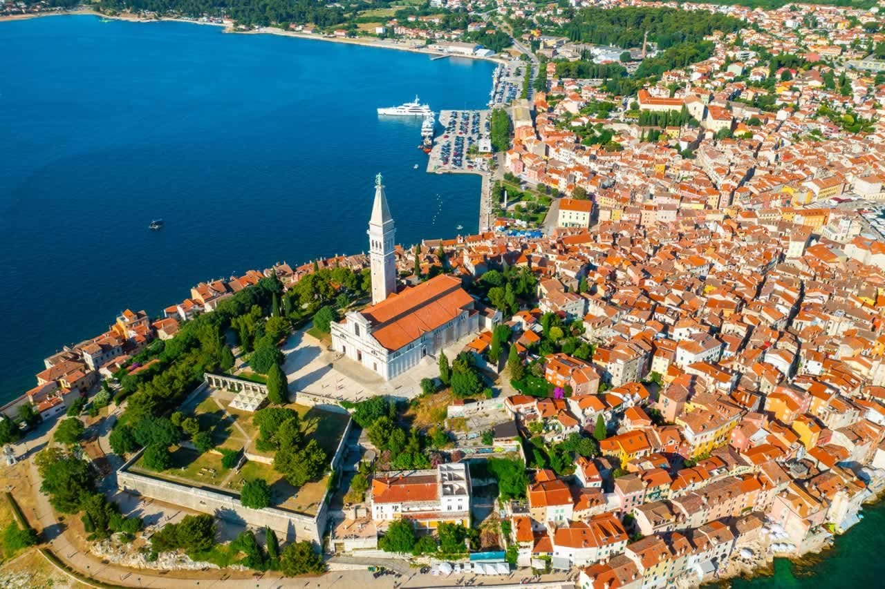 Rovinj and Church of St. Euphemia