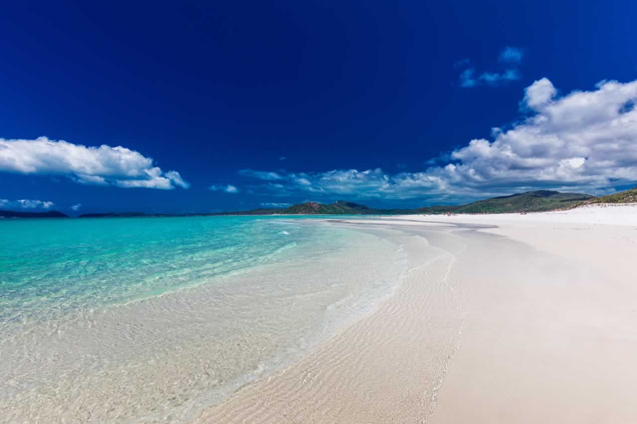 Whitehave Beach in Australia