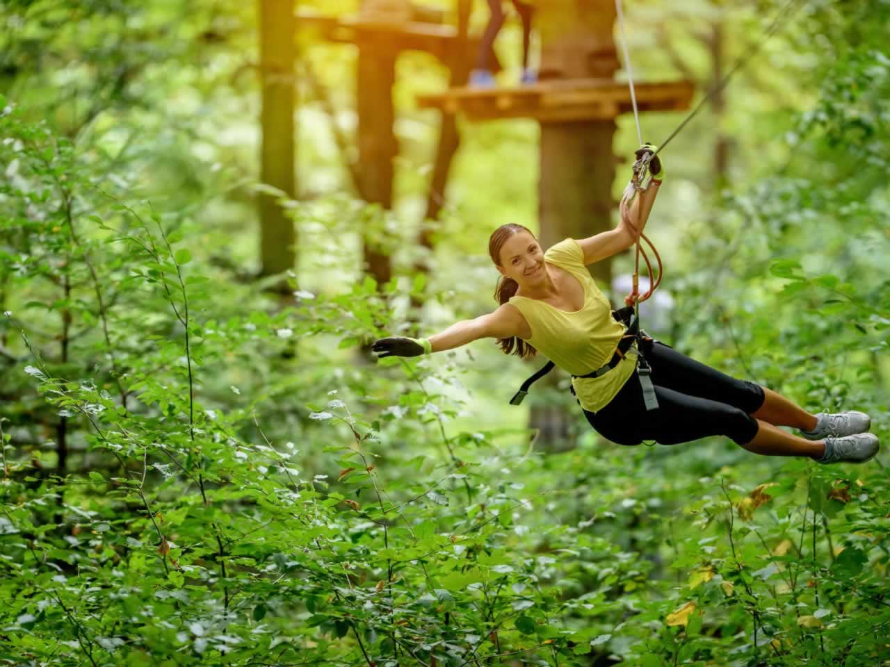 Canadian Rockies Ziplining