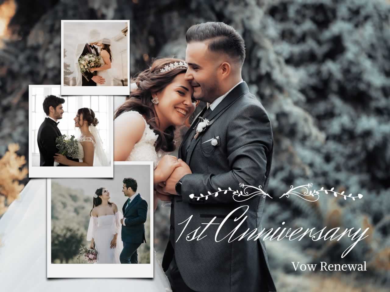 First Year, Forever Love: Planning a Meaningful 1st Anniversary Vow Renewal