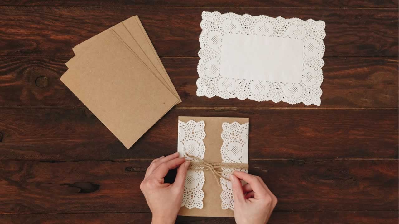 Vintage Theme DIY Vow Renewal Invitations