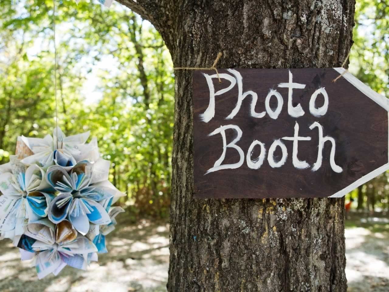 DIY photo booth