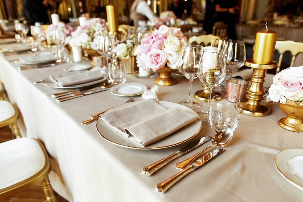 shiny-glassware-cutlery-stand-dinner-table-decorated-s