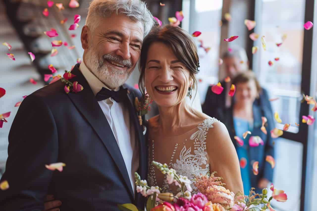 wedding-happy-mature-couple-m City Chic: A Sophisticated Vow Renewal in New York City